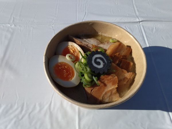 「ドラゴンラーメン（奥久慈しゃもの茨城鶏白湯）」@ごかラーメンフェス2026の写真