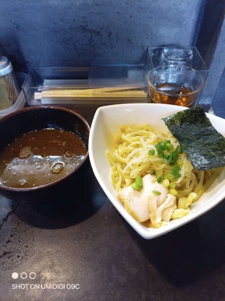 「和風つけ麺（カレー）」@つけ麺専門店 きじ亭の写真