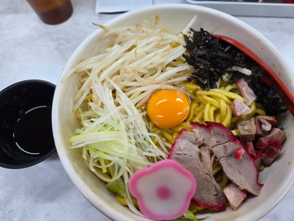 「油そば大盛」@MISO HANAMICHI 本店の写真