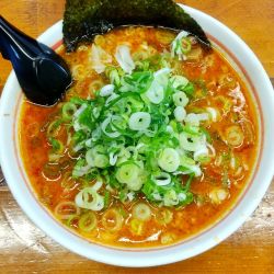 辛みそらーめん　薬味ねぎ＋