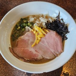 【限定】濃厚アジフォー～追いアジ煮干（熊本牛深）～1400円