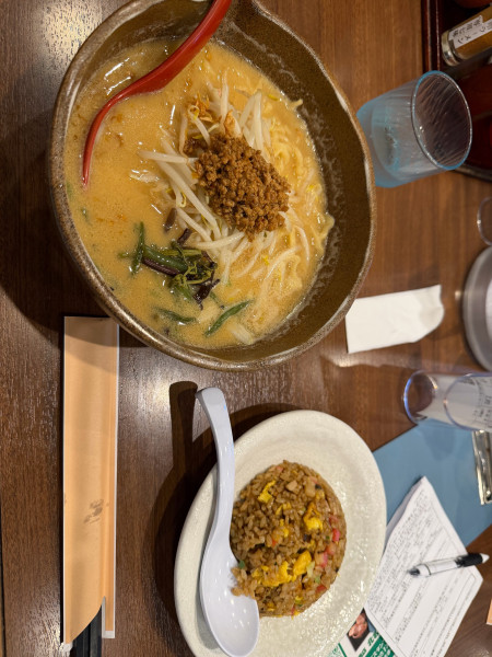 「信州味噌ラーメン」@蔵出し味噌 麺場 田所商店 北名古屋店の写真