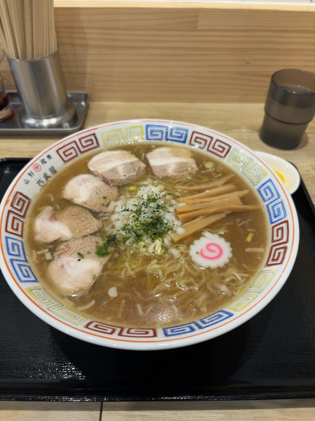 「あごだし中華そば　大盛」@山形 飛魚 亞呉屋 仙台店の写真