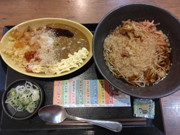「朝そば”カレー”500円」@ゆで太郎 柏豊四季店の写真