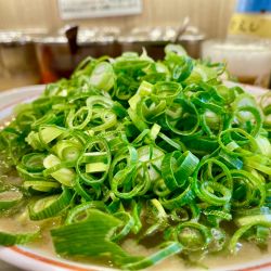 サッポロ赤星→ 正油 ネギ ＋ 辛ニラ