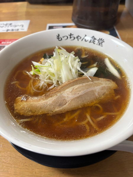 「ラーメンセット　カレー丼」@味のもっちゃん食堂の写真