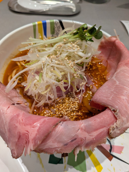 「紀元前チャーシューラーメン」@24世紀ラーメン あべのハルカス店の写真