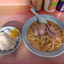 ネギ味噌チャーシュー麺税込1,280円ライス税込240円