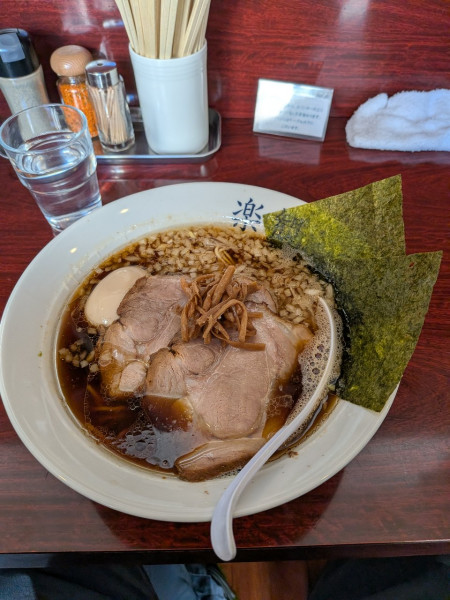 「特製ラーメン」@楽観 武蔵小山の写真