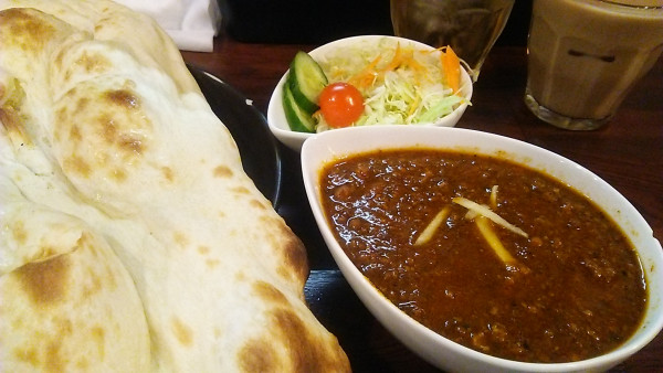 「ランチ Aセット キーマカレー 1100円」@soul food india 水道橋店の写真