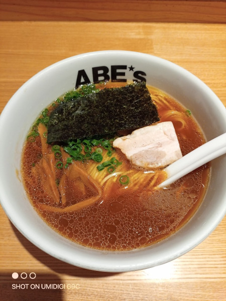 「丸鶏ラーメン」@ラーメン ABE'sの写真