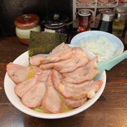 チャーシュー麺ダブル　ライス