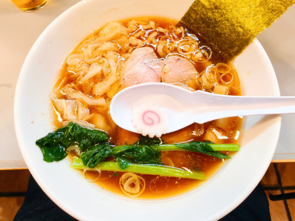 「醤油ワンタン」@白河手打ちラーメン アサガキタの写真