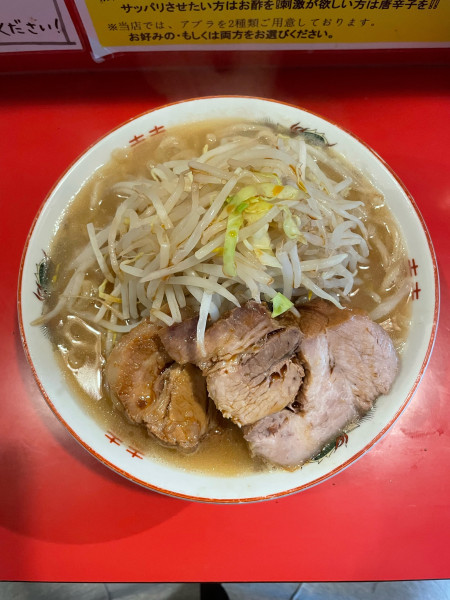 「豚1枚ラーメン(1000円)カラメ」@ラーメン豚島 溝の口店の写真