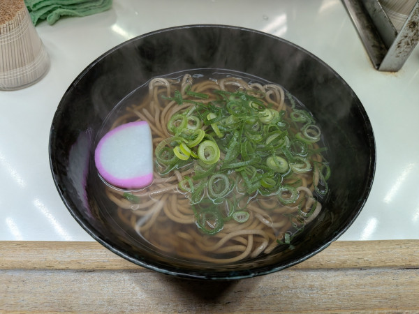 「かけそば280円」@天政の写真