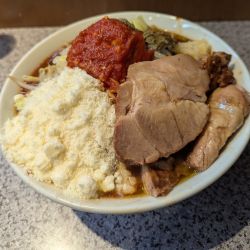 【限定】トマ旨ロッソ麺中盛+粉チーズ