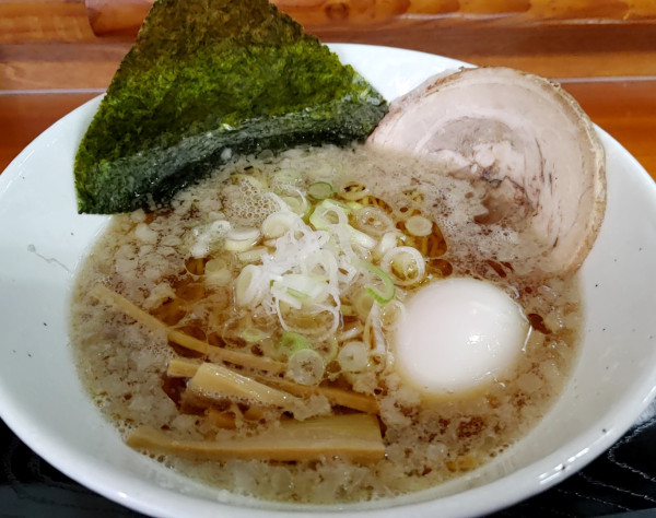 「醤油、塩麹卵」@がんこラーメン 華漸 -KAZEN-の写真