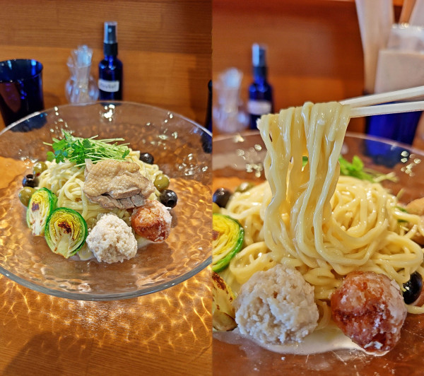 「7周年限定『水炊きスープと塩麹 鶏尽くしのひやちゅう』」@冷やし中華専門店 HiyaChuの写真