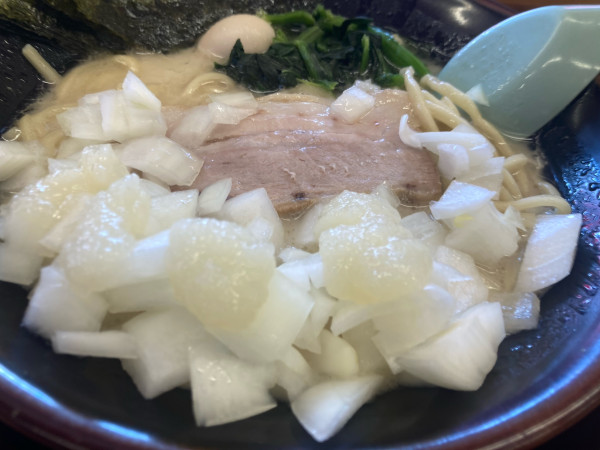 「塩ラーメン🉐パスポートのり増し ランチタイムサービスライス」@横浜家系ラーメン 宮本商店 ひたちなか店の写真