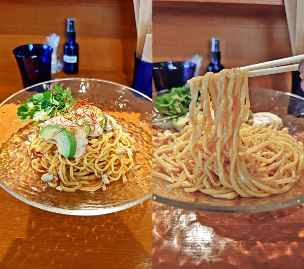 「7周年限定　アボカドとよだれ鶏の麻辣ひやちゅう(￥1700)」@冷やし中華専門店 HiyaChuの写真