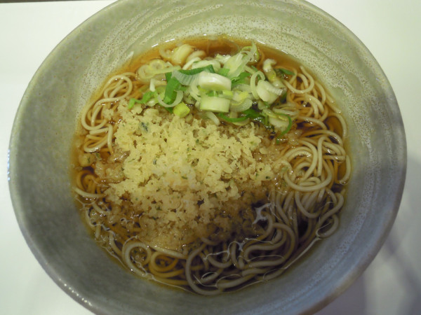 「たぬきそば」@旭川駅立売商会 JR旭川駅構内売店の写真