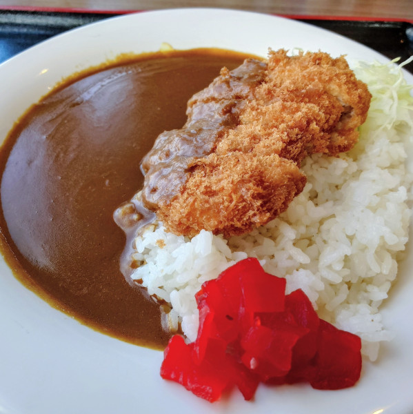 「カツカレー」@展望レストラン バルーンの写真