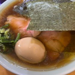 チャーシューメン(味付き玉子)