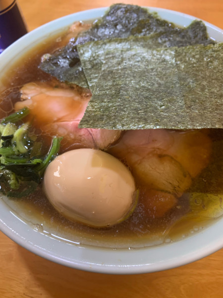 「チャーシューメン(味付き玉子)」@麺屋 のぞみの写真