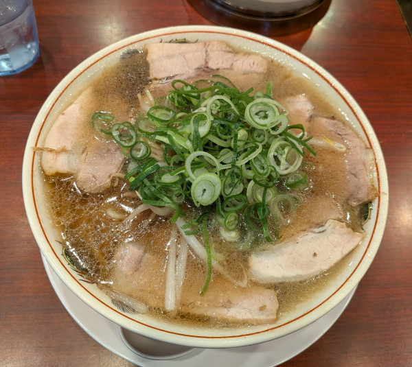 「ラーメン980円」@本家第一旭 たかばし本店の写真