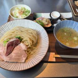 【限定】緋扇貝の昆布水つけ麺