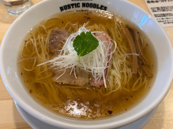 「汐ソバ」@RUSTIC NOODLESの写真