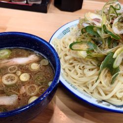 つけそば+中盛+味付きネギ+海苔