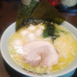 ラーメン塩＆(ゴールドアプリ）ウズラの卵