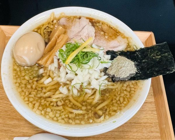 「限定『煮干背脂』大盛り　味玉追加」@中華ソバ ていくの写真