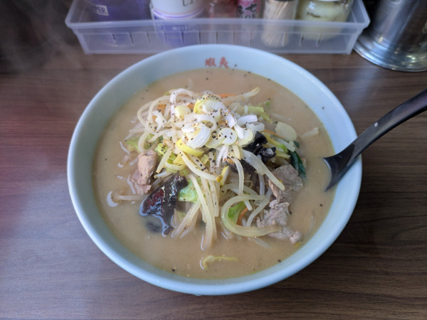 「蝦夷ラーメン　980円」@ラーメン専門店 六代目 蝦夷の写真