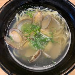 鯛出汁あさりたっぷりラーメン