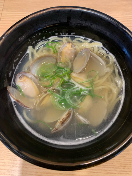「鯛出汁あさりたっぷりラーメン」@鮨・酒・肴 杉玉 南行徳の写真
