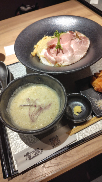 「鶏つけsoba」@鶏soba 座銀 寝屋川店の写真