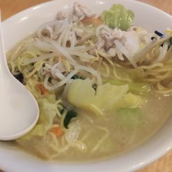 ランチ 肉野菜タン麺 の麺単品(800)