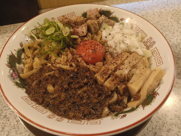 「油そば」@福岡太麺 NO RAMENの写真