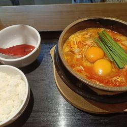 ミックスちげそば + たまご