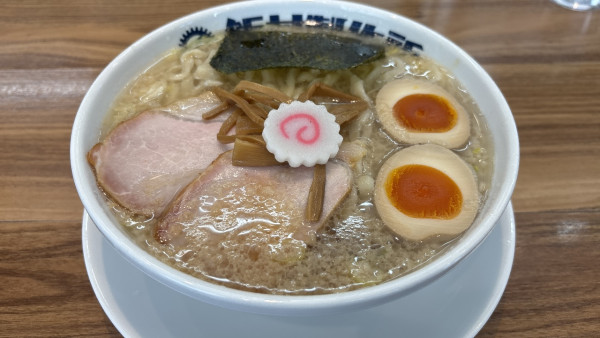 「味玉中華そばこってり 1130円」@飯村製作所の写真