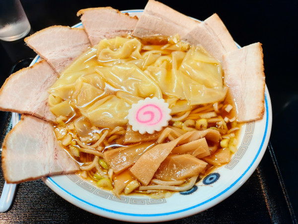「チャーシューワンタン麺」@中華そば 下連雀の写真