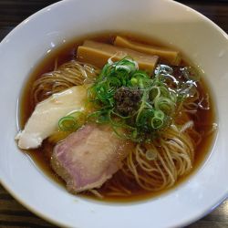 煮干しトリュフそば