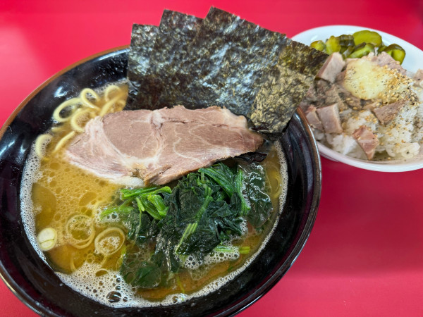 「らーめん」@家系ラーメン 佐々喜家の写真