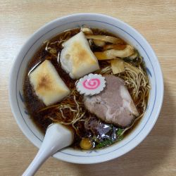 もち入りラーメン 1100円 チョイパリ チョイカラ