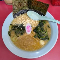 たぬきラーメン 半麺