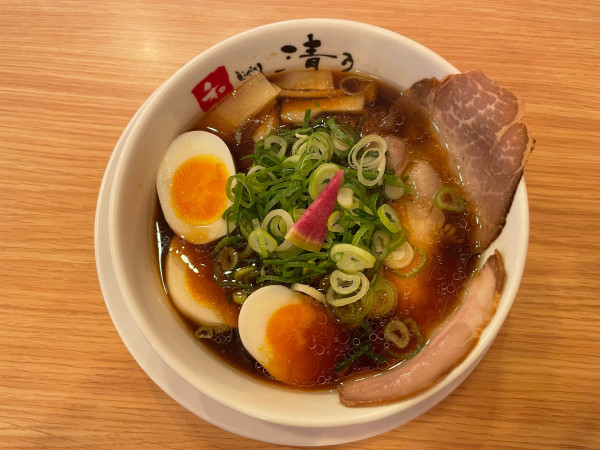 「角長しょうゆ匠(¥1,000) 味玉(¥150)」@和dining 清乃 本店の写真