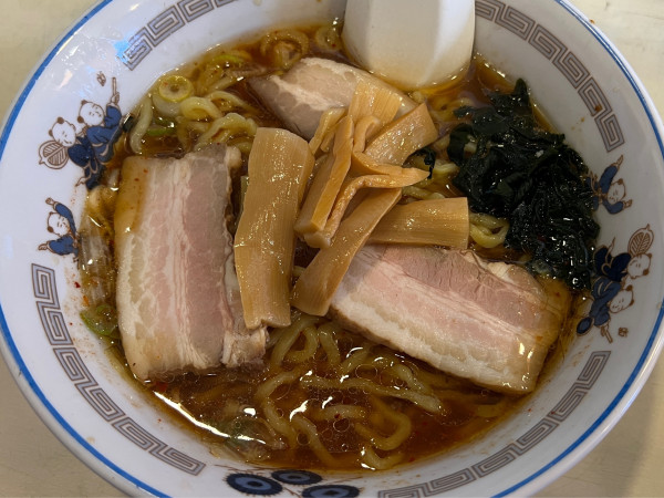 「辛口手打ラーメン」@鈴福の写真