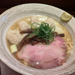 ワンタン麺　塩